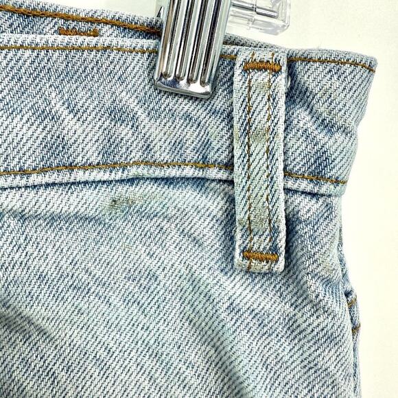 Levis 505 VTG 1992 Faded WORN Blue Jeans Straight 32x34 1990s Distressed Light - Picture 8 of 14